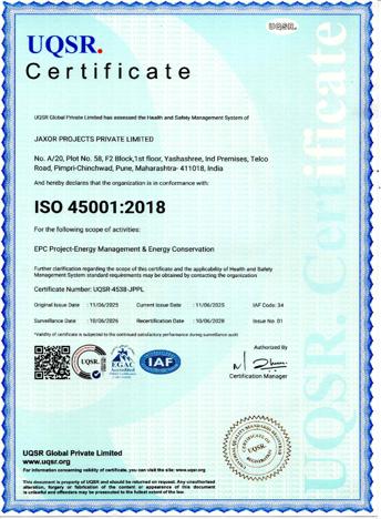 certifications
